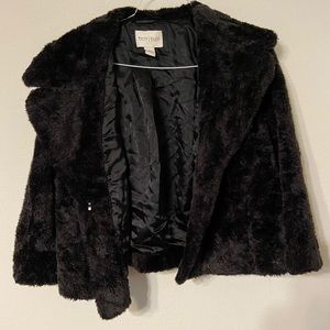 Fur coat / three quarter sleeve